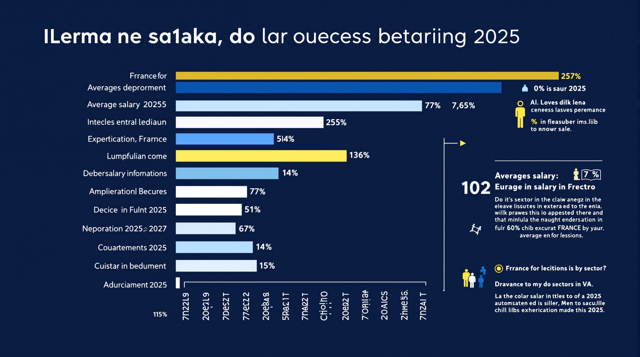 un diagramme à barres montrant le nombre de participants à un séminaire