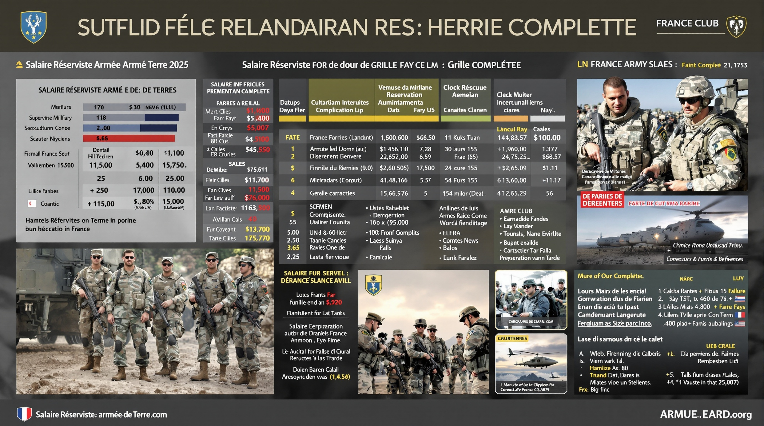 une page contenant un grand nombre d'images