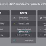 un tableau avec deux options de tarification différentes