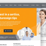 une page web pour un cabinet médical