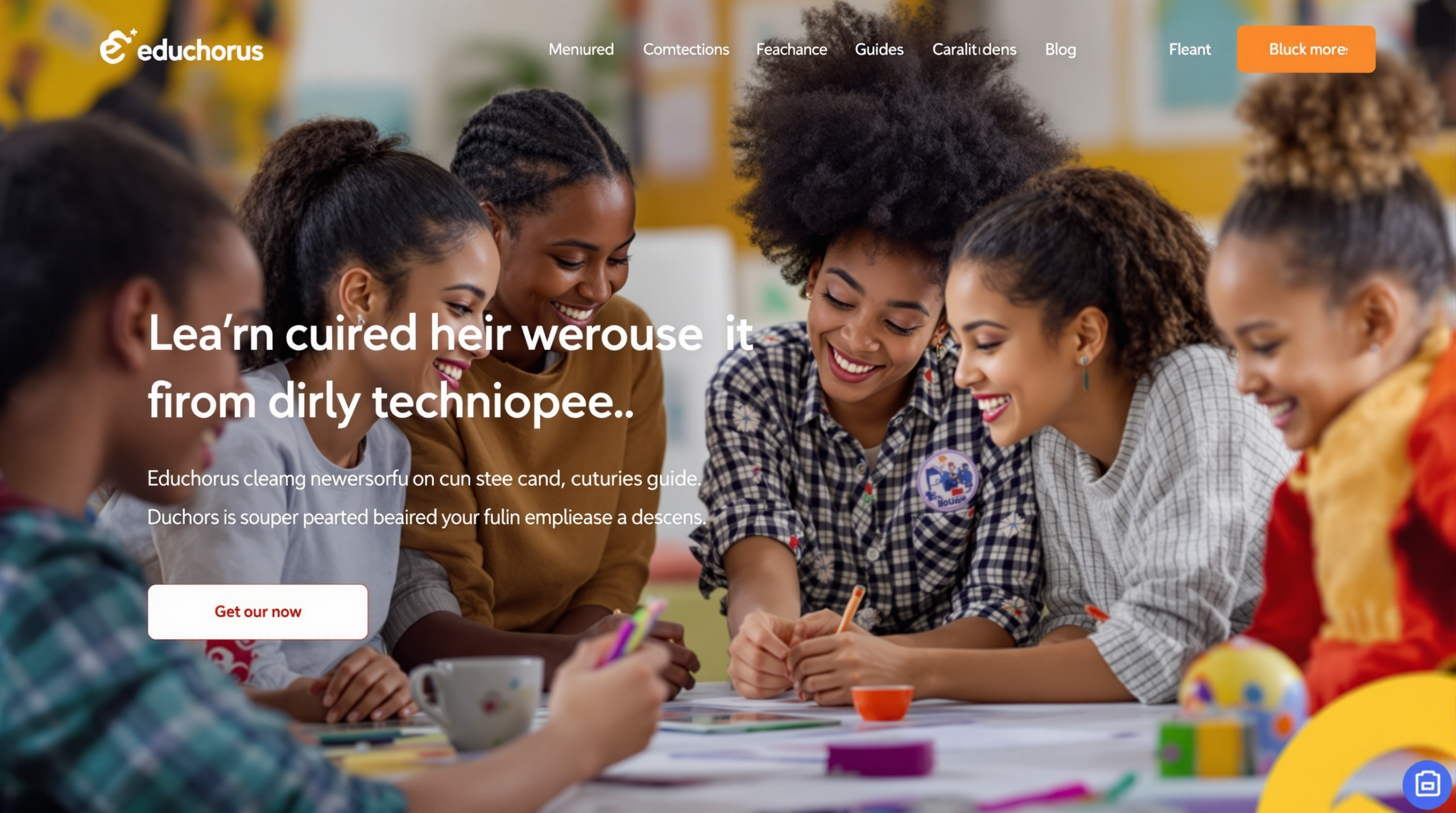 un groupe de filles assises ensemble autour d'une table