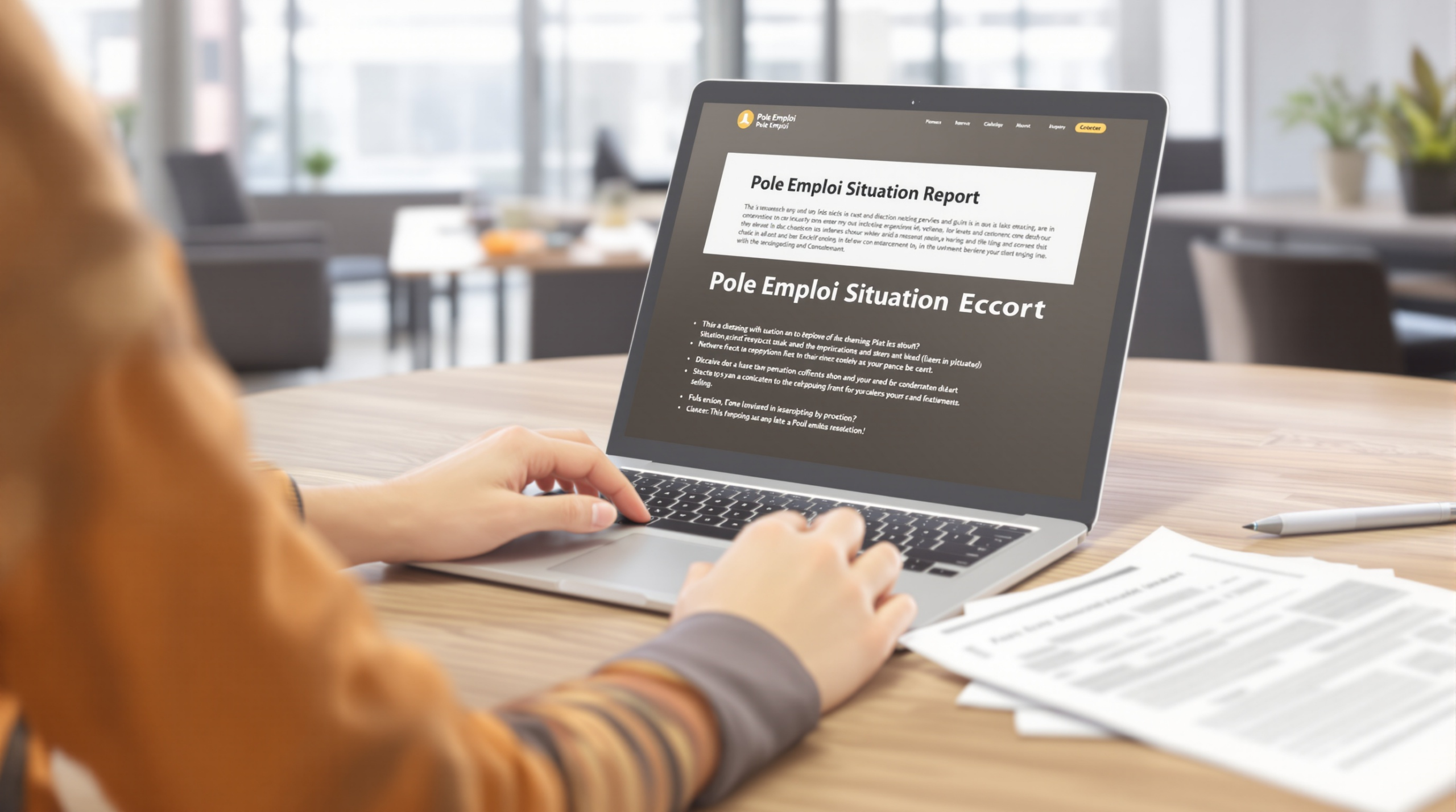 une personne assise à une table et utilisant un ordinateur portable