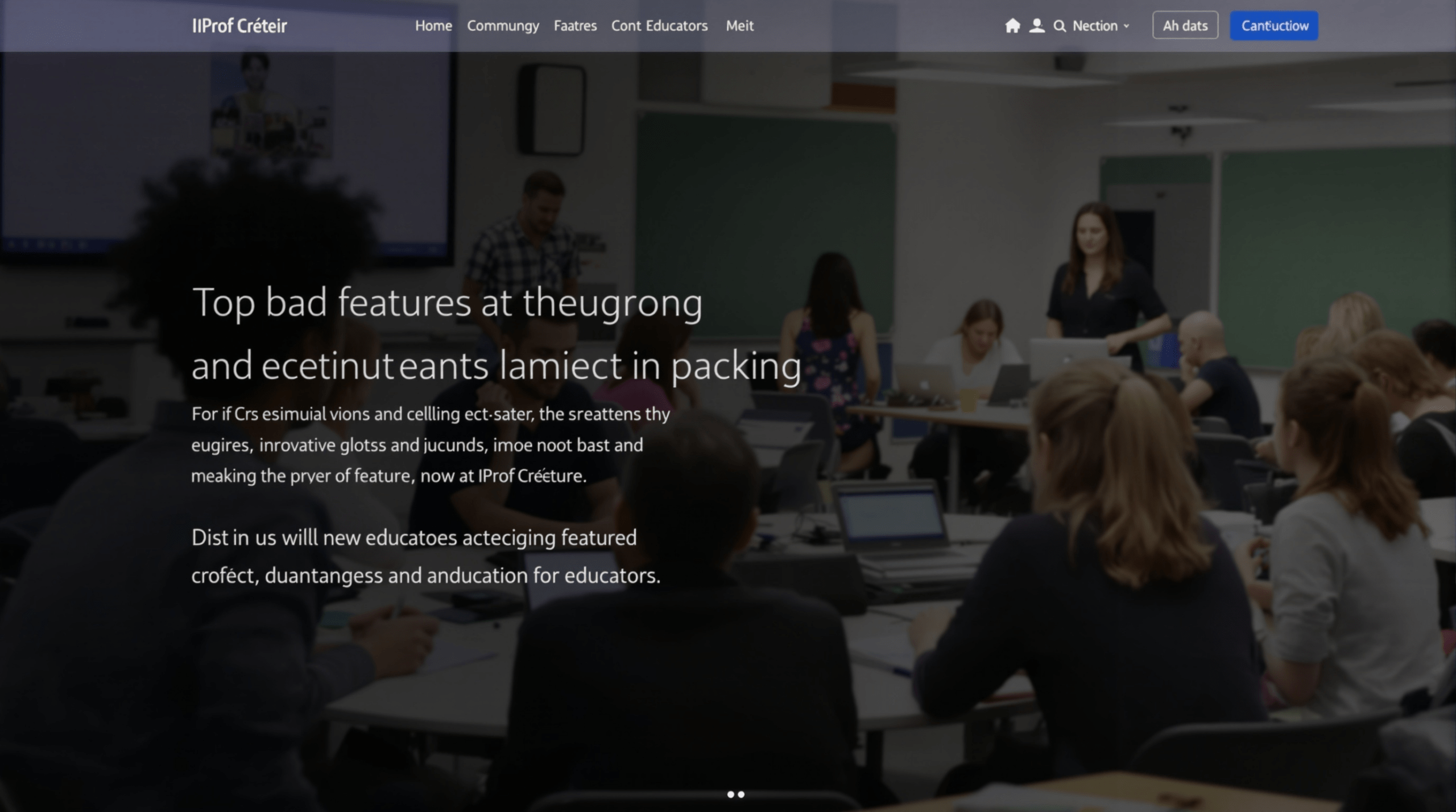 un groupe de personnes assises dans une salle de classe